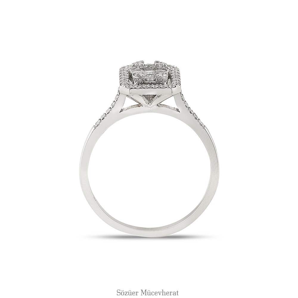 0,22 Ct Baget Pırlanta