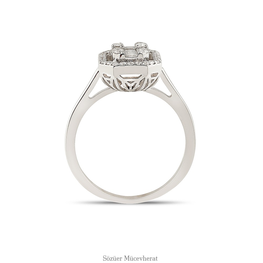 0,56 Ct Baget Pırlanta