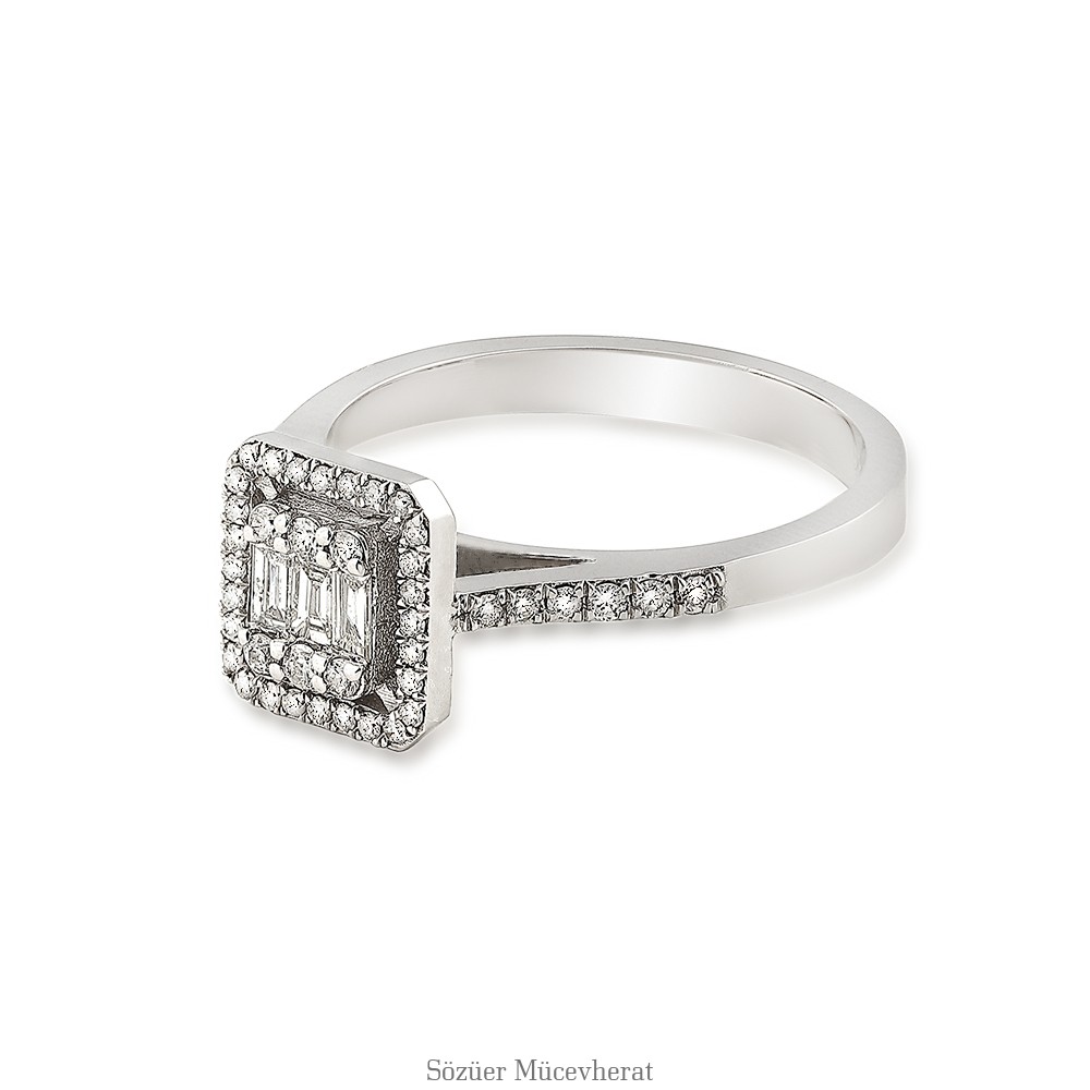 0,52 Ct Baget Pırlanta