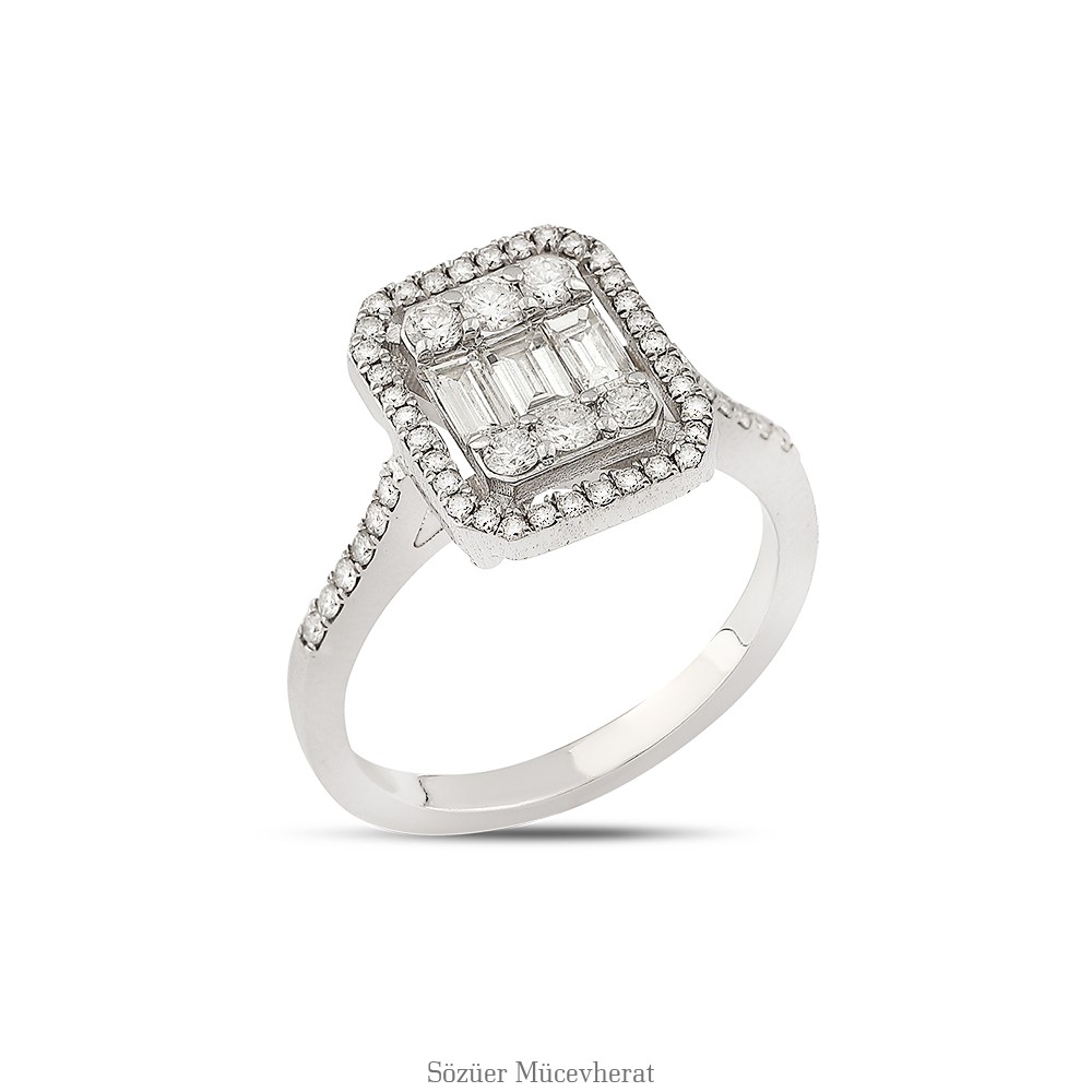 0,52 Ct Baget Pırlanta