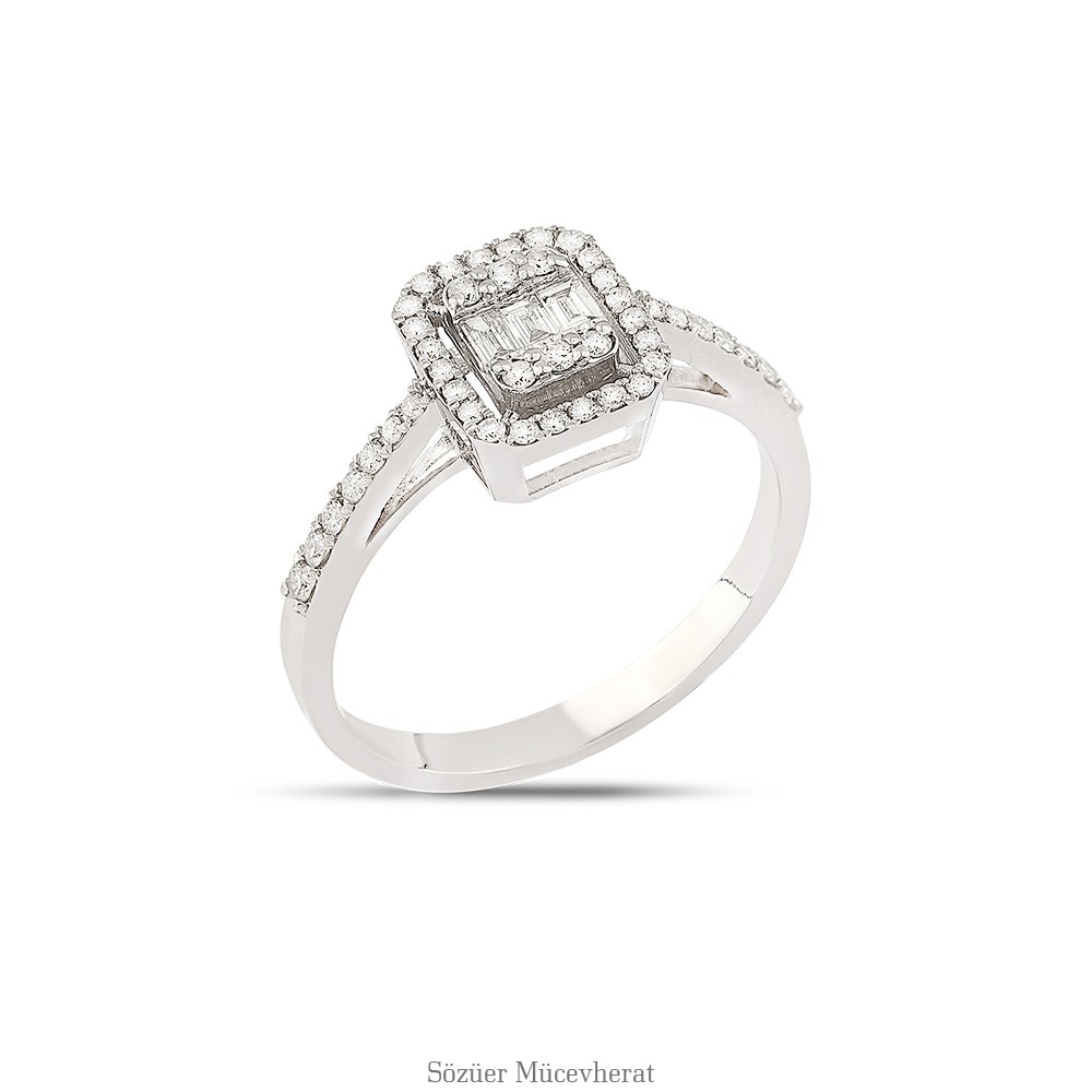 0,60 Ct Baget Pırlanta