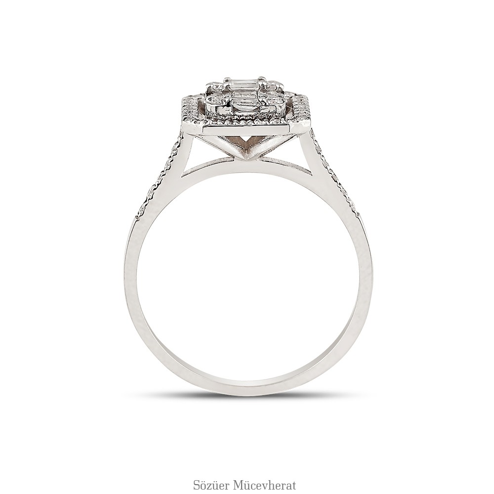 0,59 Ct Baget Pırlanta