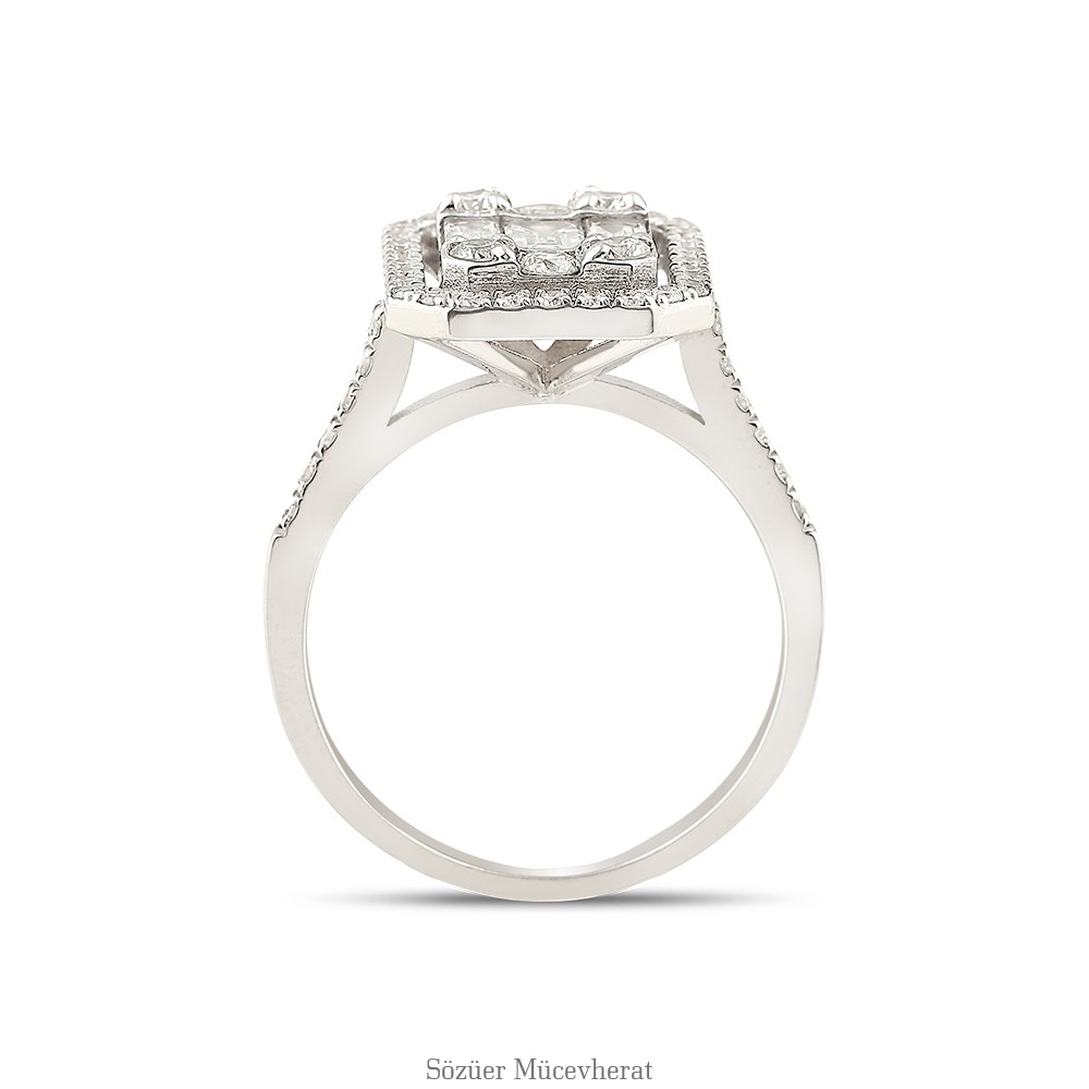 0,62 Ct Baget Pırlanta