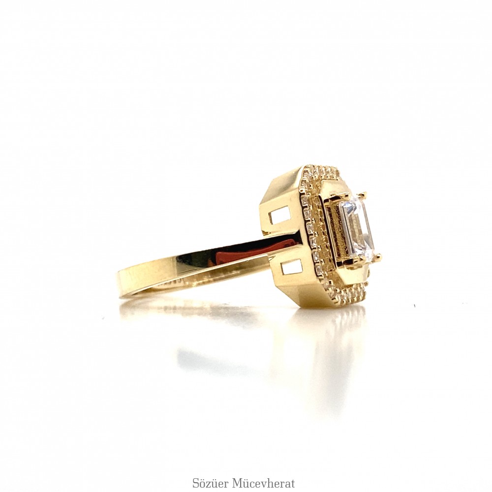 Baget Altın Yüzük