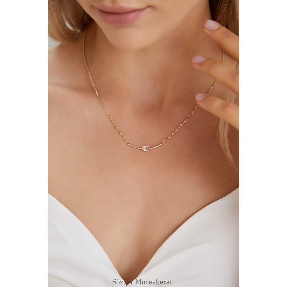 AŞK DÜĞÜMÜ ALTIN KOLYE